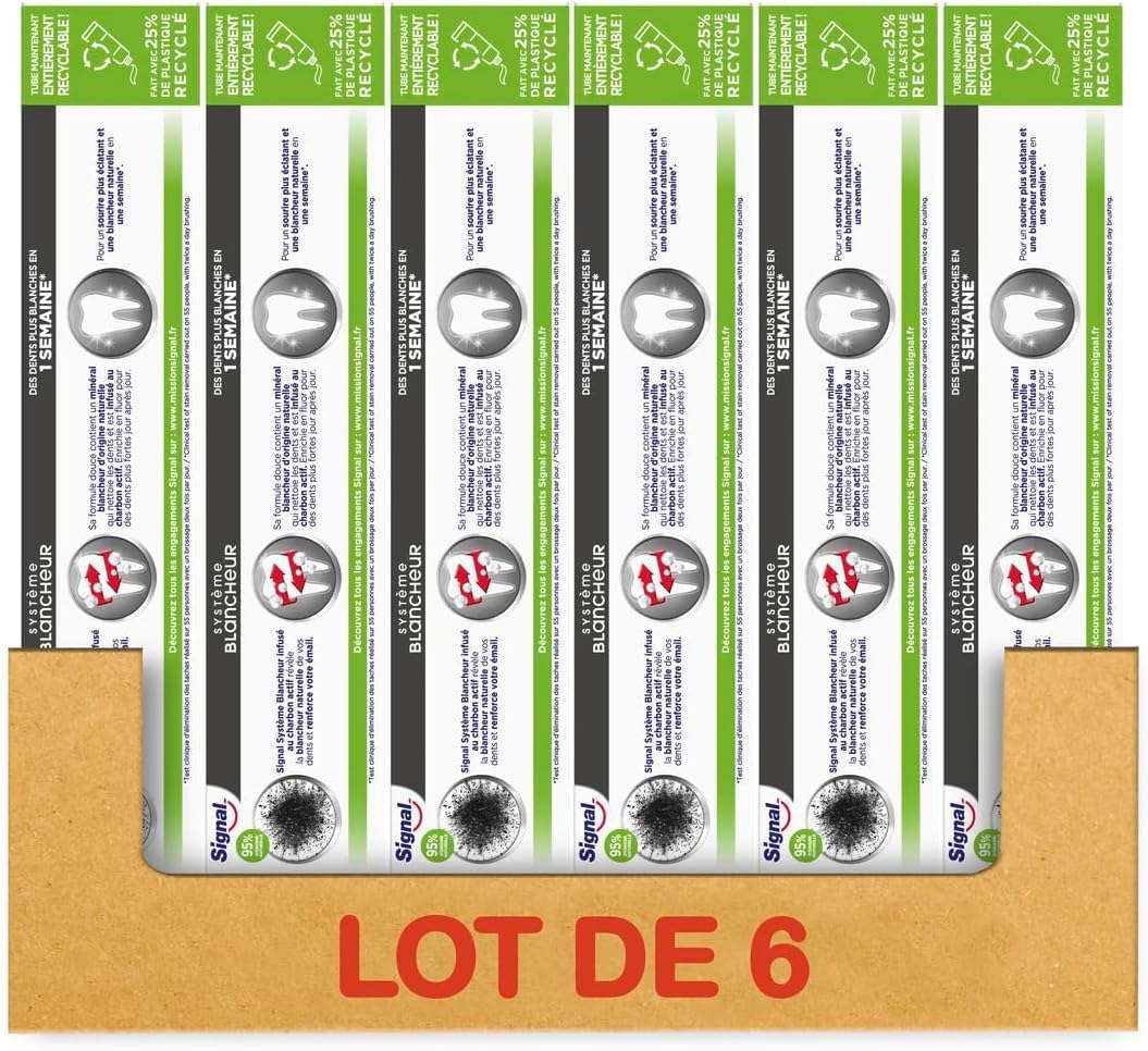 Thumbnail 2 de Signal Système Blancheur Charbon Actif 75 ml