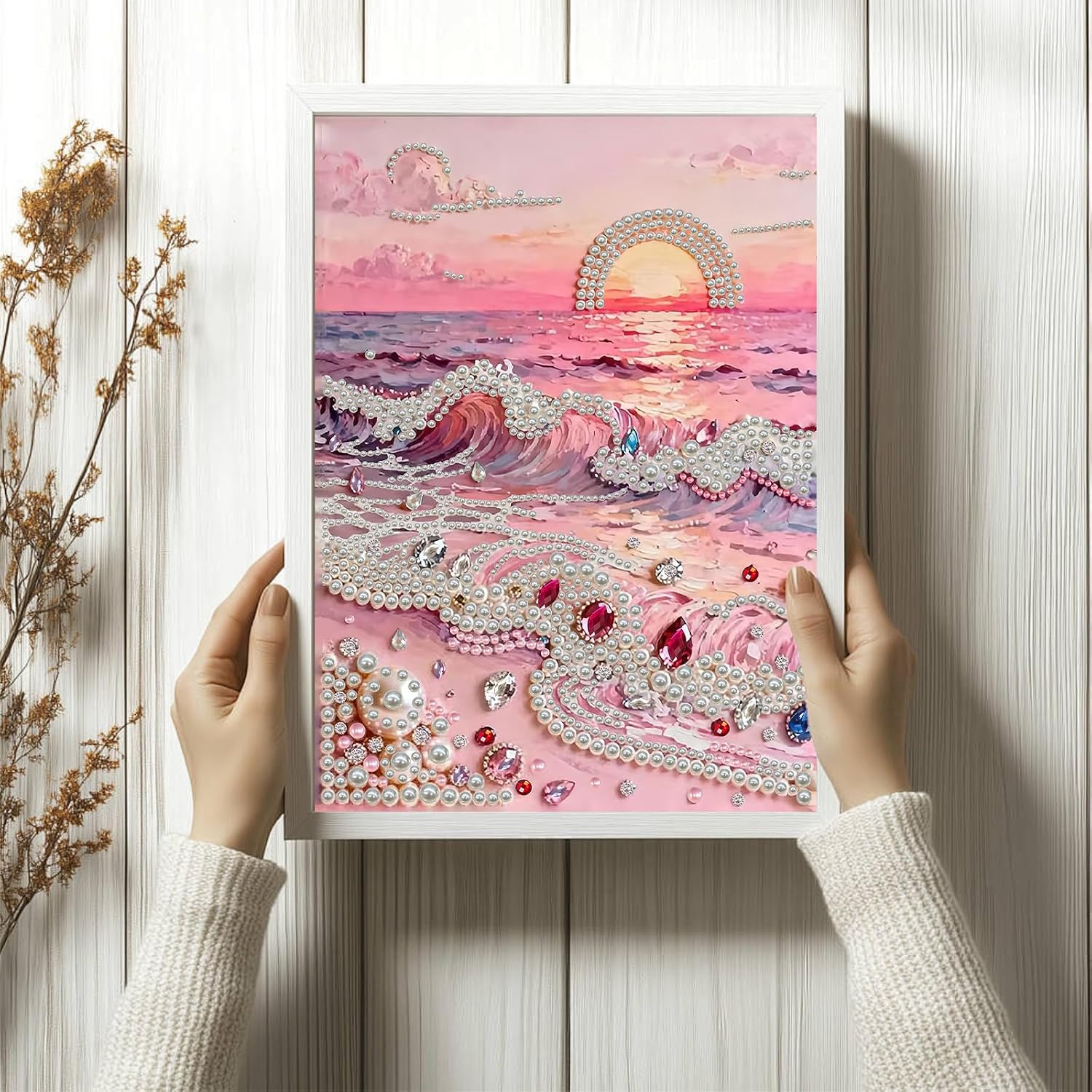 Detalle de Diamond Painting Kit, 12 x 16 Inch