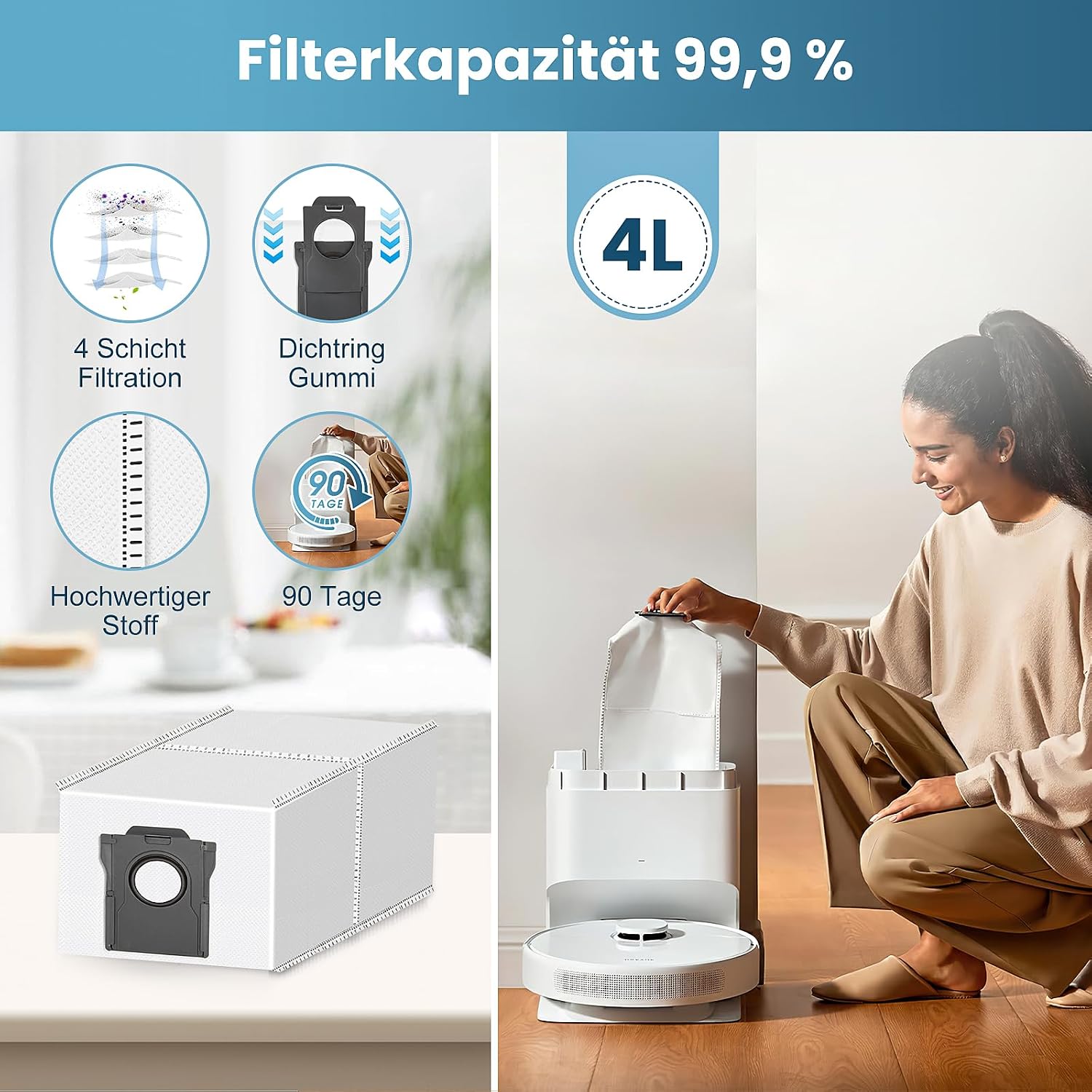 Detalle de Dreame D10 Plus Gen 2 Zubehörset 18-teilig