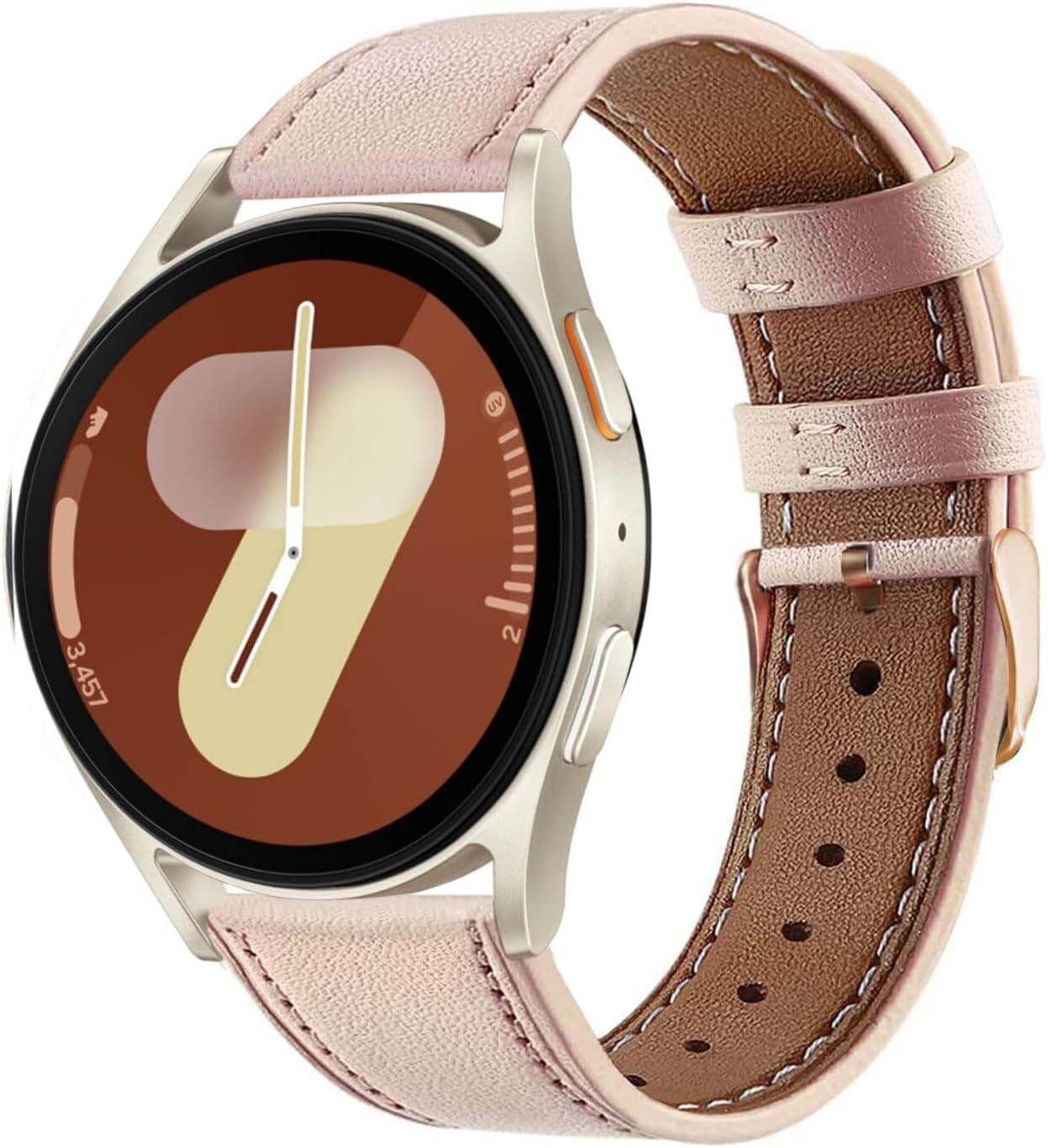 Thumbnail 4 de NEMUALL bracelet cuir 20 mm rose
