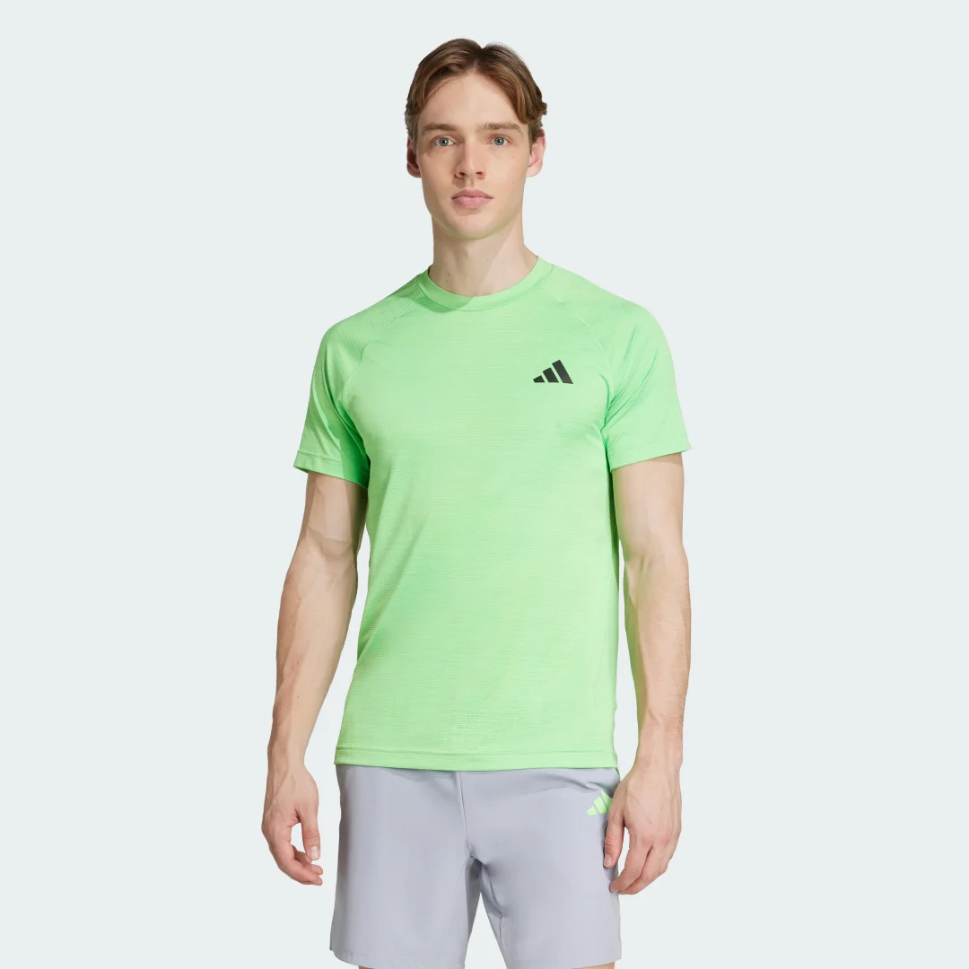 Detalle de Camiseta Gym+ de Adidas — Verde
