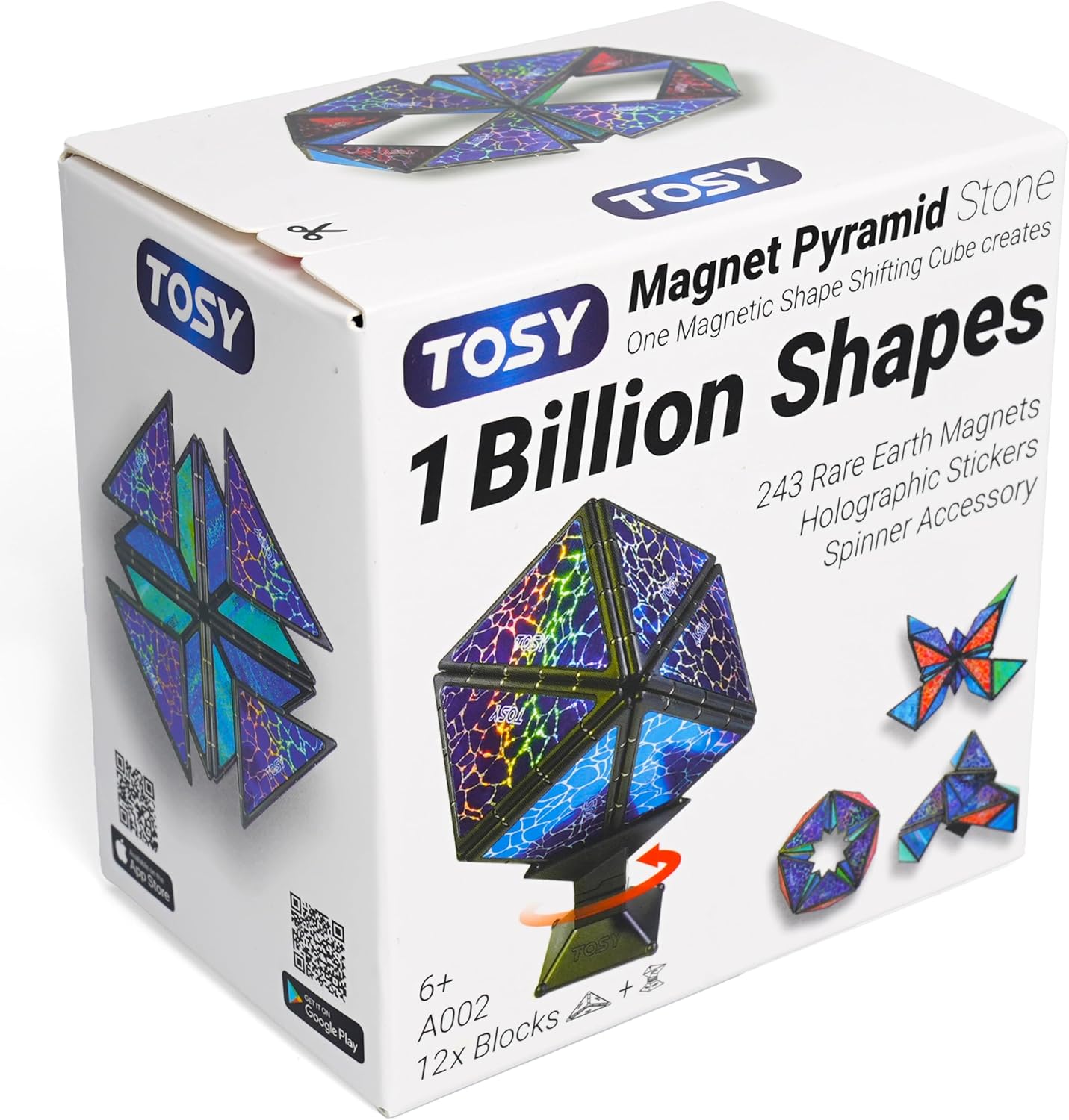 Detalle de TOSY Pyramide Magnétique 12 pièces ⚙