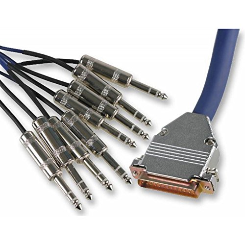 Detalle de PULSE 25-way D-sub to 8 Balanced Jack Lead, 2m