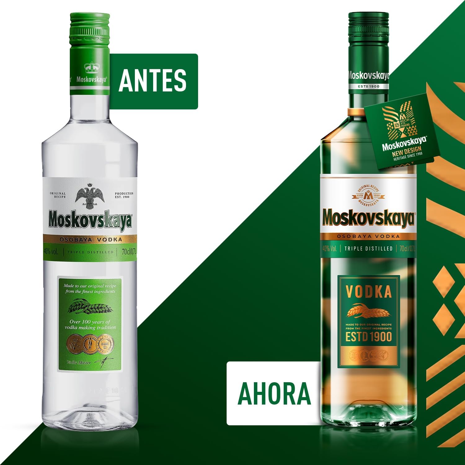 Thumbnail 7 de Moskovskaya Osobaya Vodka 38% Vol. 🥃 700ml