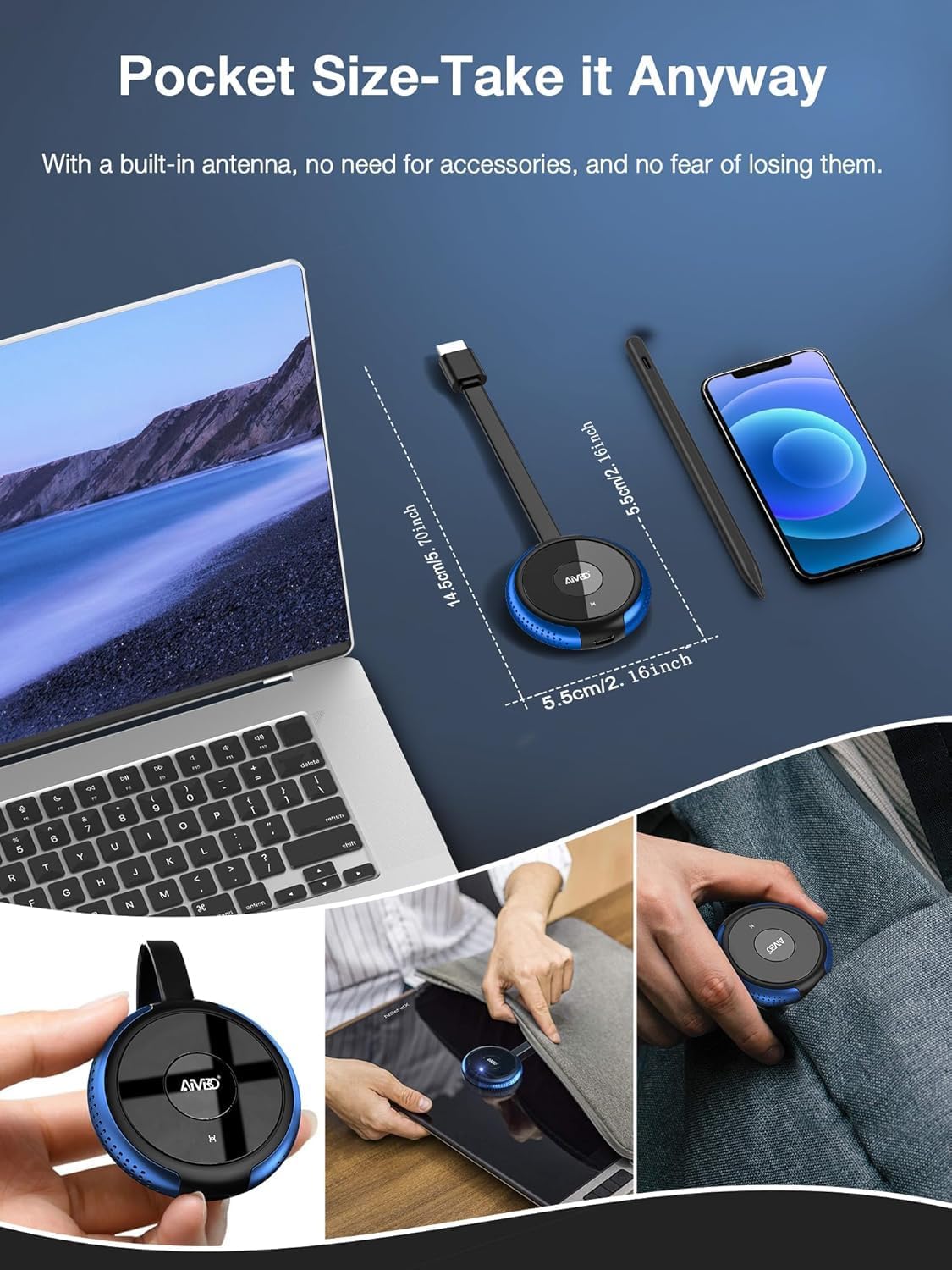 Thumbnail 6 de AIMIBO wireless display adapter 4K