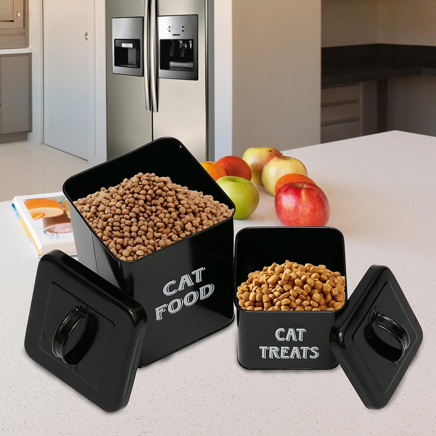 Thumbnail 4 de Morezi Pet Food Containers 5 lb set