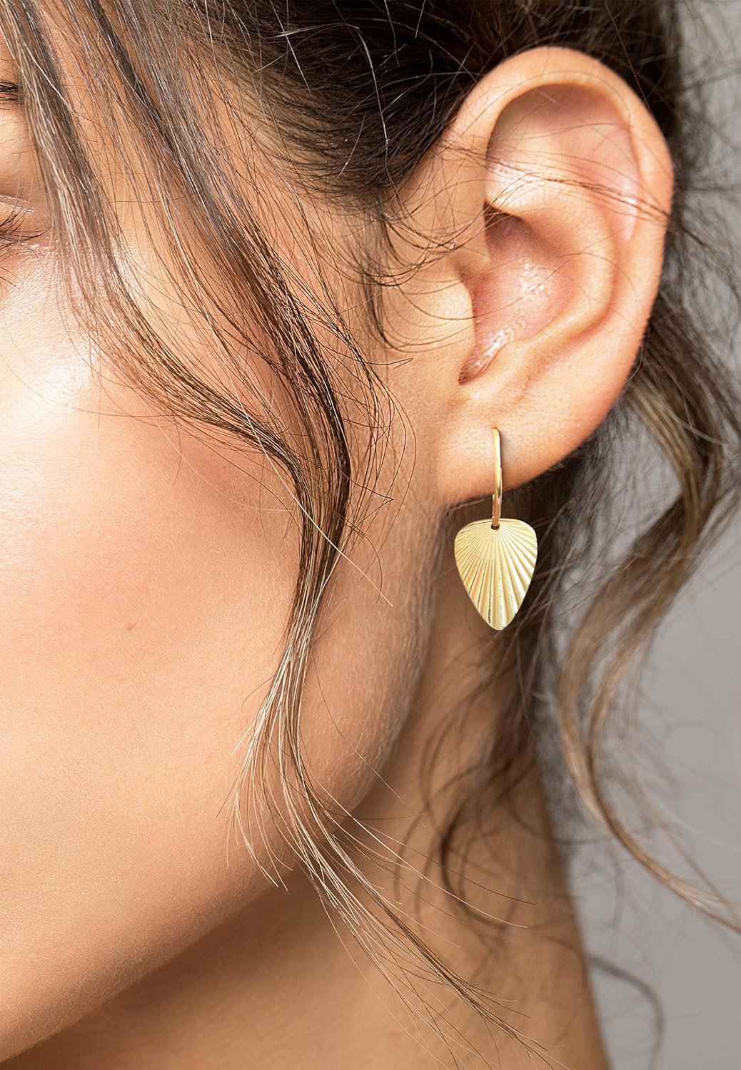 Detalle 2 de SOFIA MILANI Damen-Ohrhänger aus 925 Silber mit Blatt-Motiv – elegant & zeitlos