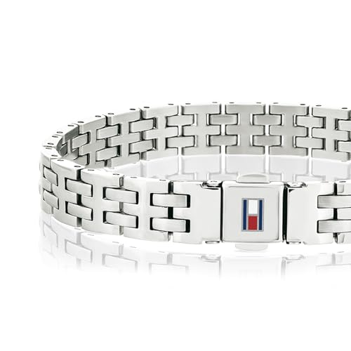 Thumbnail 1 de Tommy Hilfiger Bracelet Homme en Acier Inoxydable avec le Drapeau Iconique – 2701062