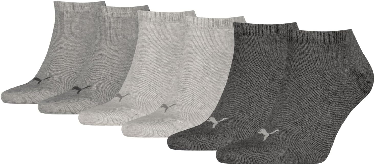Detalle de PUMA 261080001 Chaussettes de baskets Mixte — Lot de 3