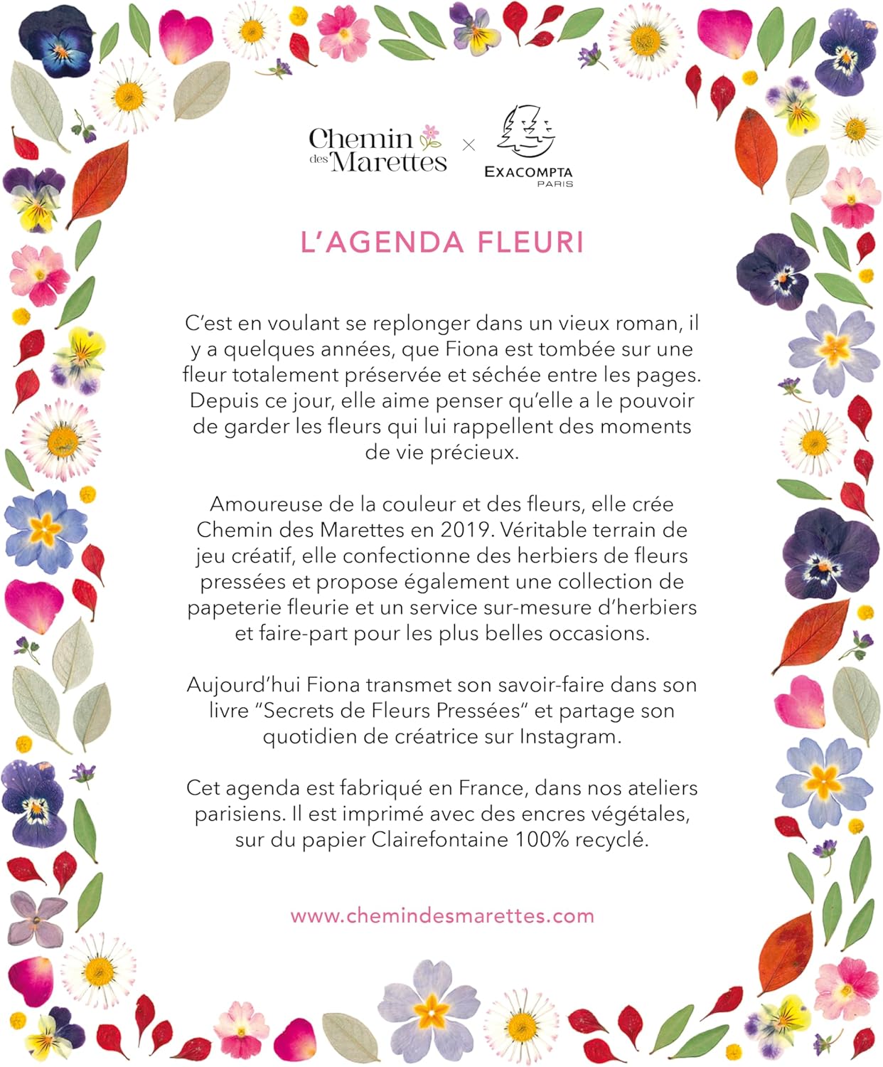 Thumbnail 2 de Exacompta 2208027E Agenda de bureau 18,5x22,5 cm 📓