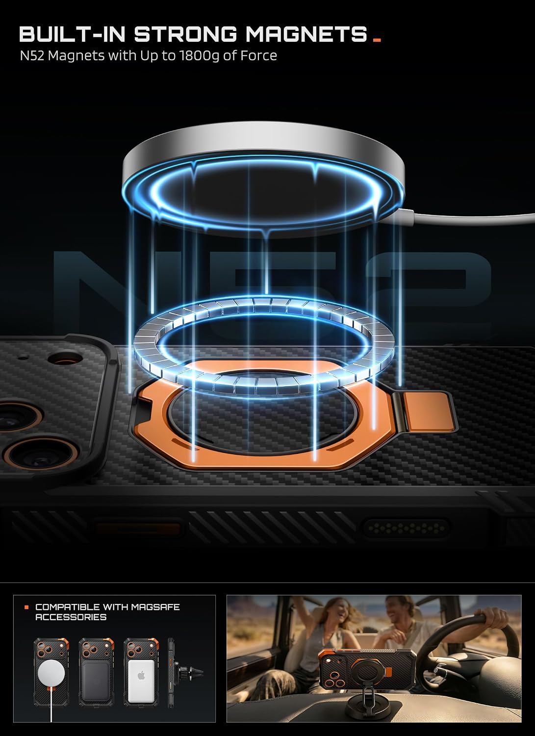 Thumbnail 4 de SUPCASE AramidOG iPhone 17 Pro Max Case 6.9"