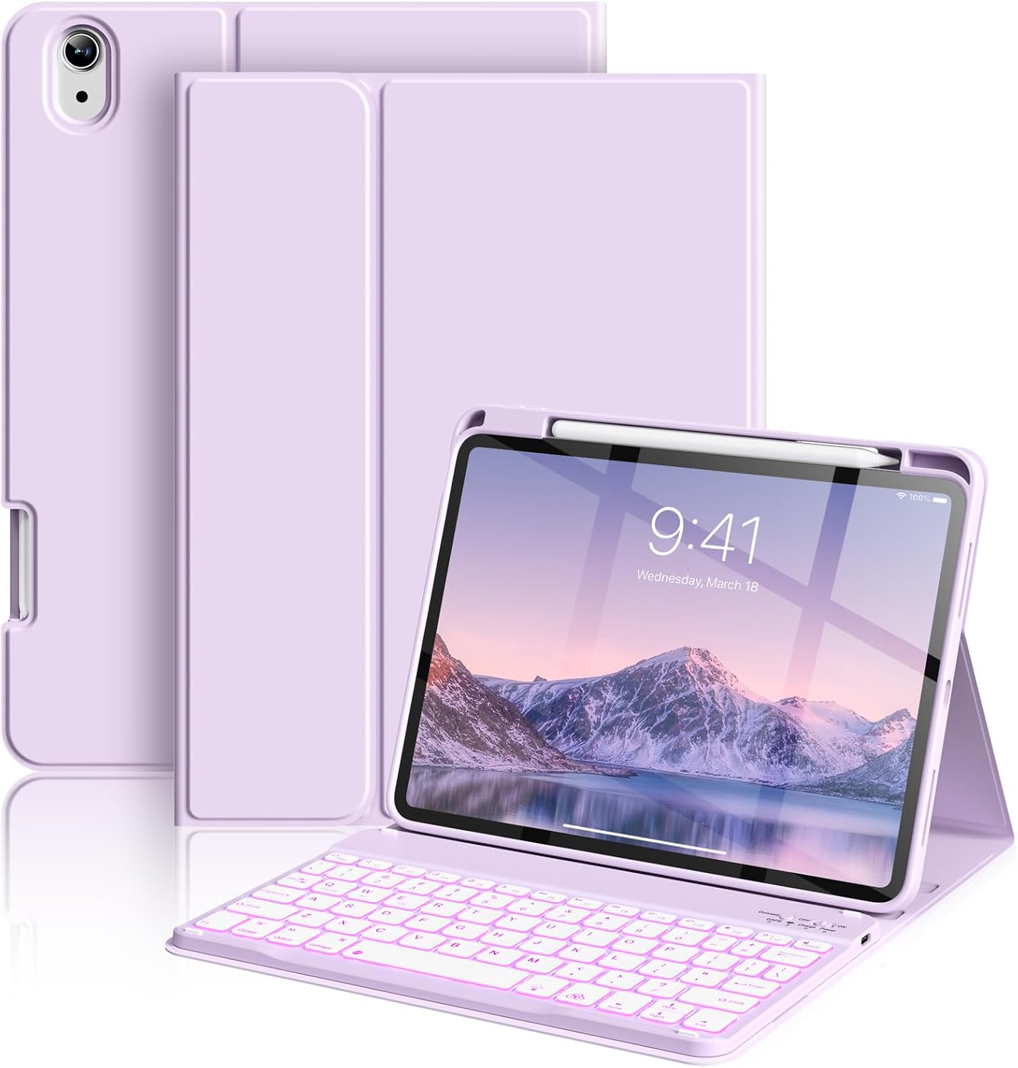 Detalle de ZOYU iPad Keyboard Case A16 11th Gen