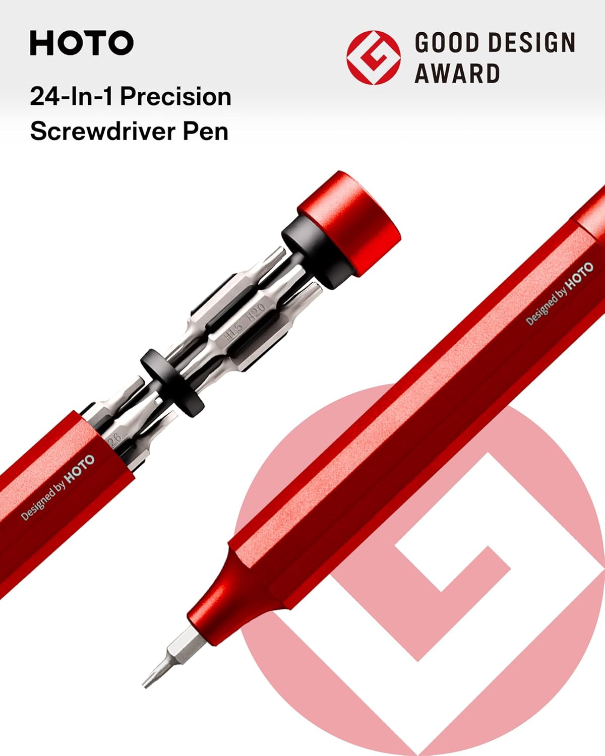 Detalle de HOTO Precision Screwdriver Set 24-in-1