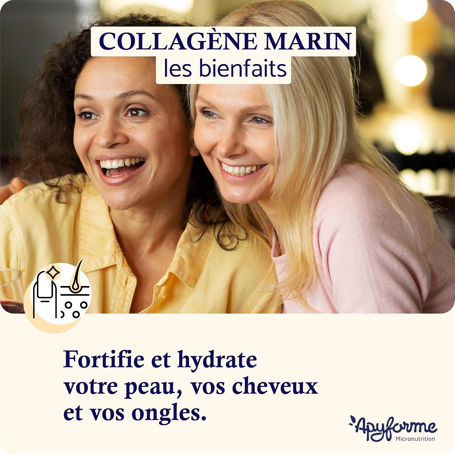 Detalle de Apyforme Collagène marin 90 gélules 💊