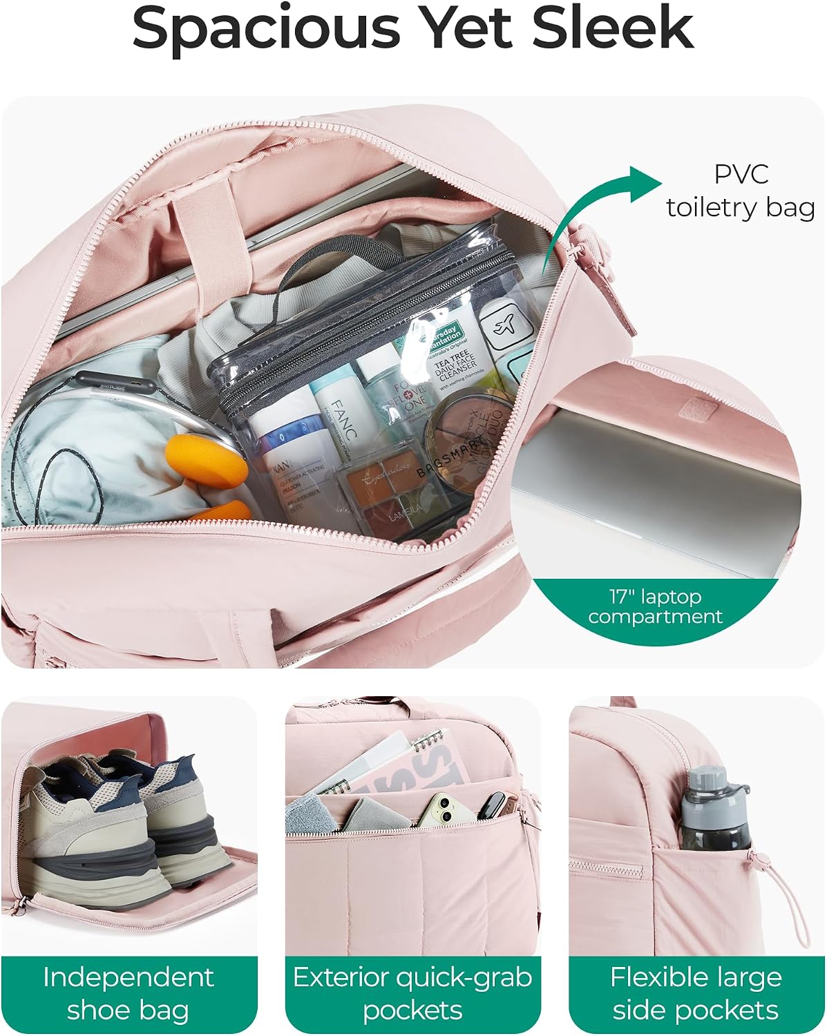 Thumbnail 3 de BAGSMART Gym Bag for Women