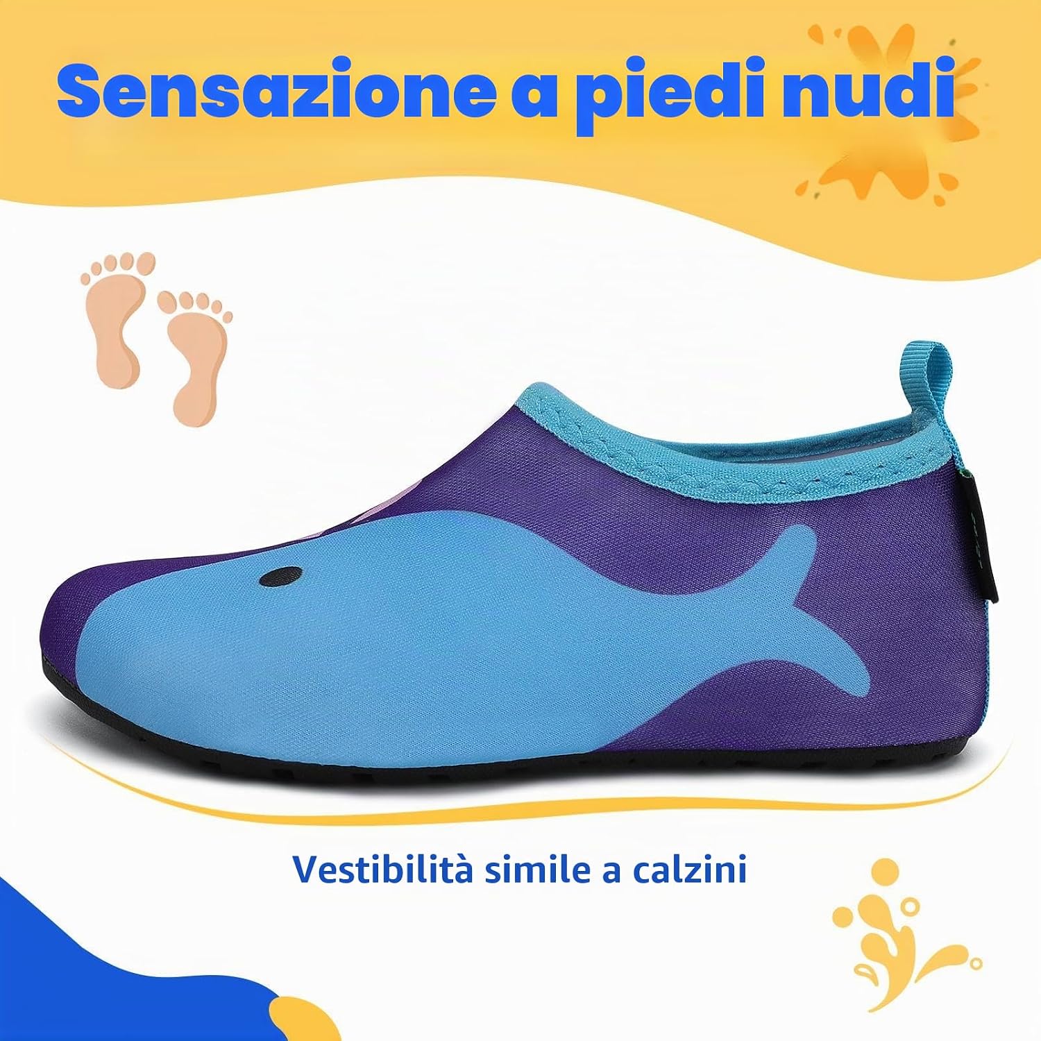 Thumbnail 6 de SAGUARO Scarpe da Immersione per Bambino: Scarpette da Spiaggia Ragazze