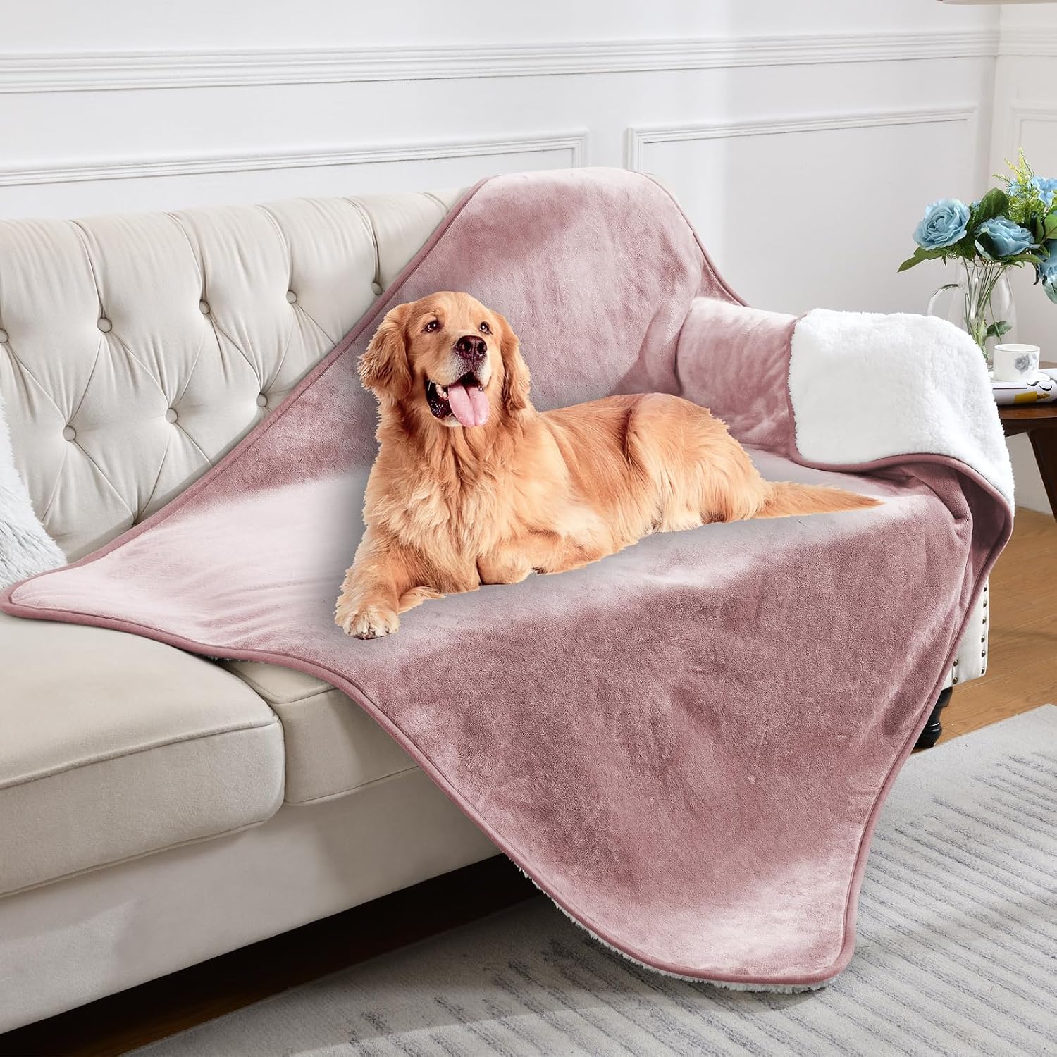 Detalle 2 de Yaning Couverture imperméable 152x203 cm pour canapé 🛋