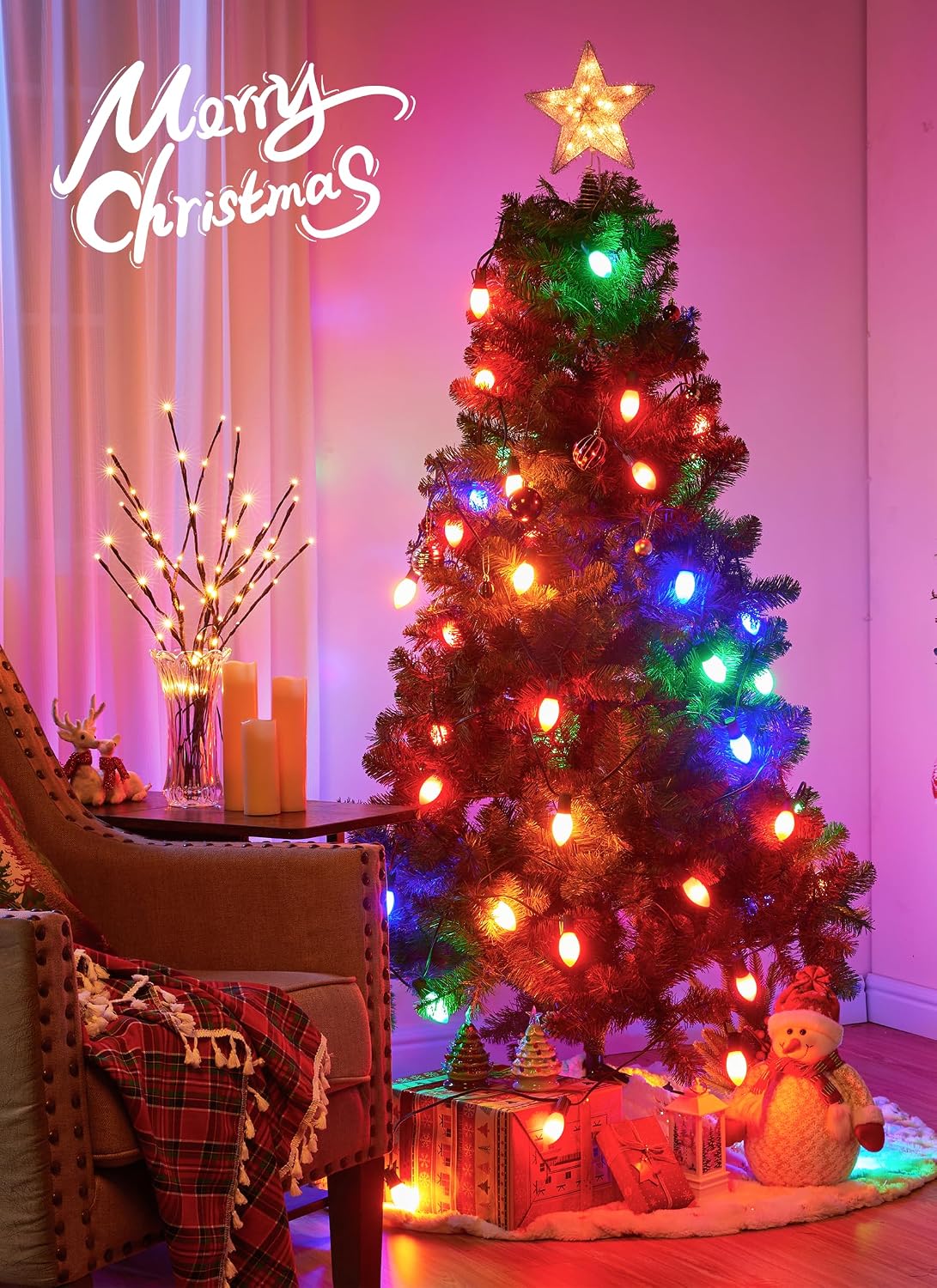 Thumbnail 3 de C9 Outdoor Christmas String Lights, 100 Feet