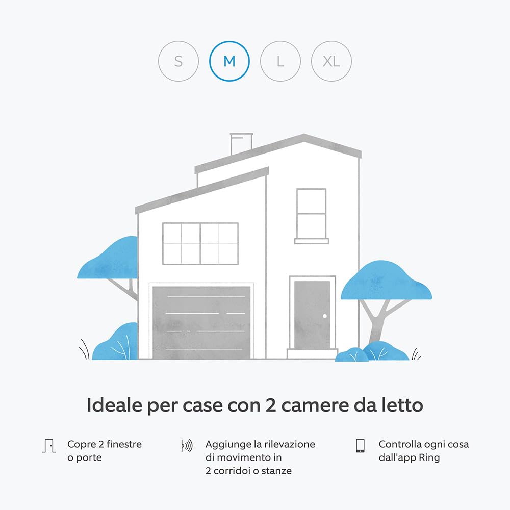 Detalle de Ring Kit Alarm M allarme 2 camere 🔒