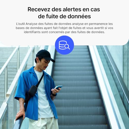 Thumbnail 9 de NordVPN Amazon Essentiel – VPN, gestionnaire de mots de passe et sécurité réseau (1 mois, 10 appareils)