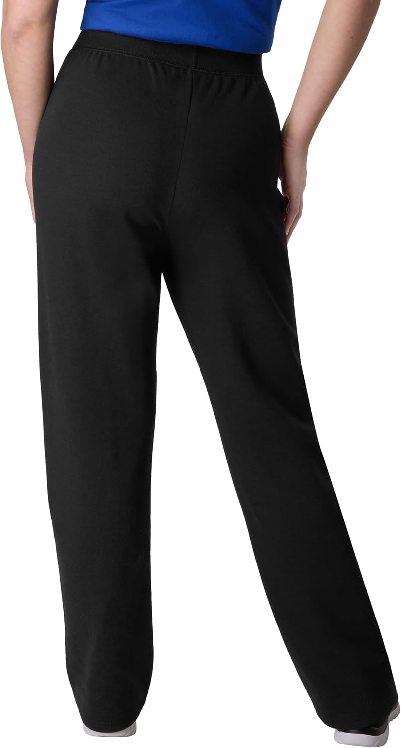 Thumbnail 1 de Hanes EcoSmart O4634 Women's Open-Bottom Fleece Sweatpants