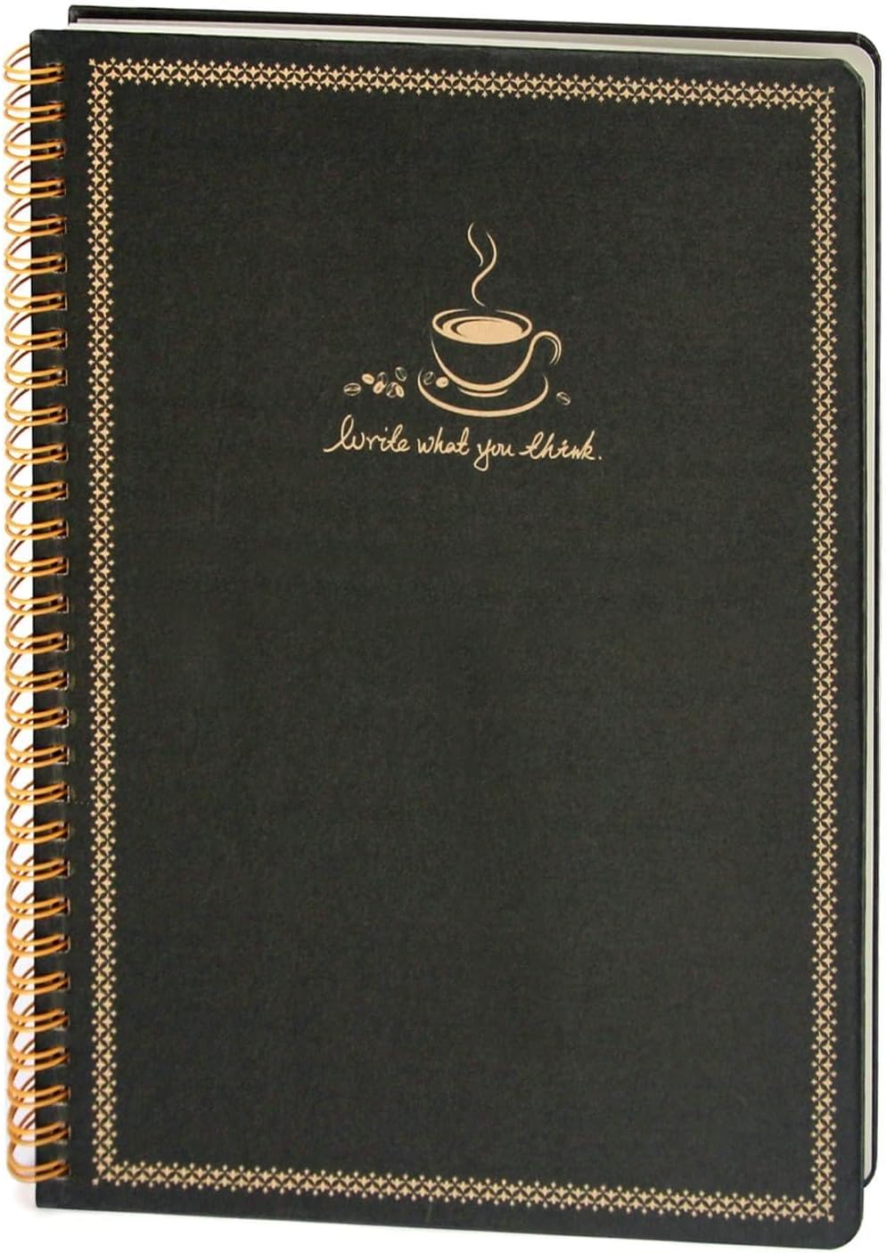 Detalle de WETLOTE Fabric Spiral Notebook, 7.5 x 10.2 Inches, 160 Pages, 80g Paper