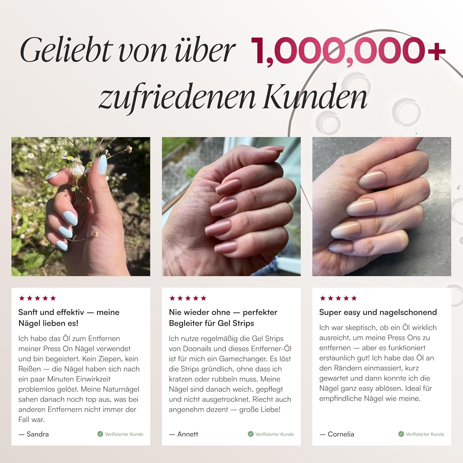 Thumbnail 6 de DOONAILS Entferner Öl – sanfte Entfernung von Press On Nails und Gel Strips (30 ml)
