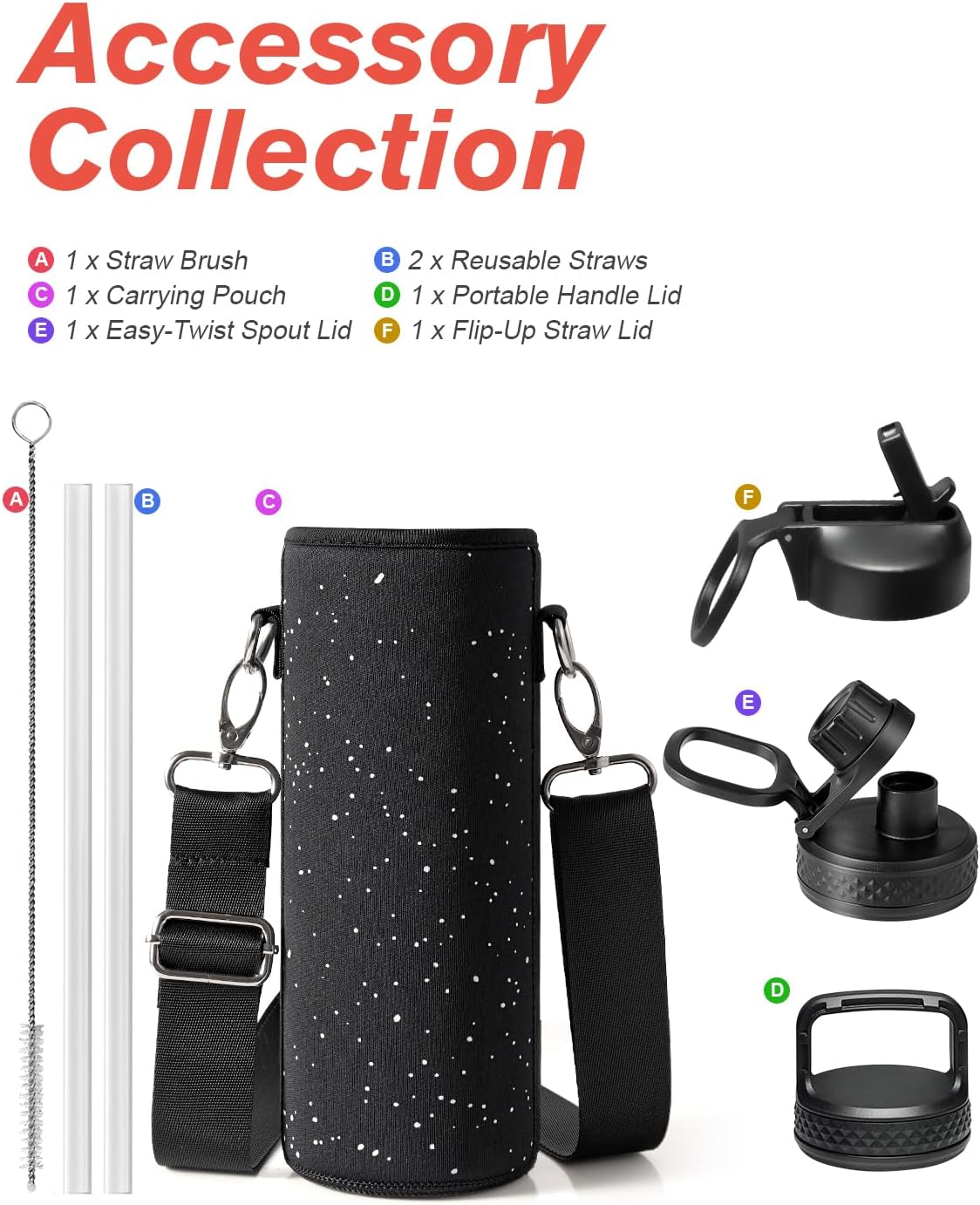 Thumbnail 6 de Coolflask 64 oz Insulated Water Bottle