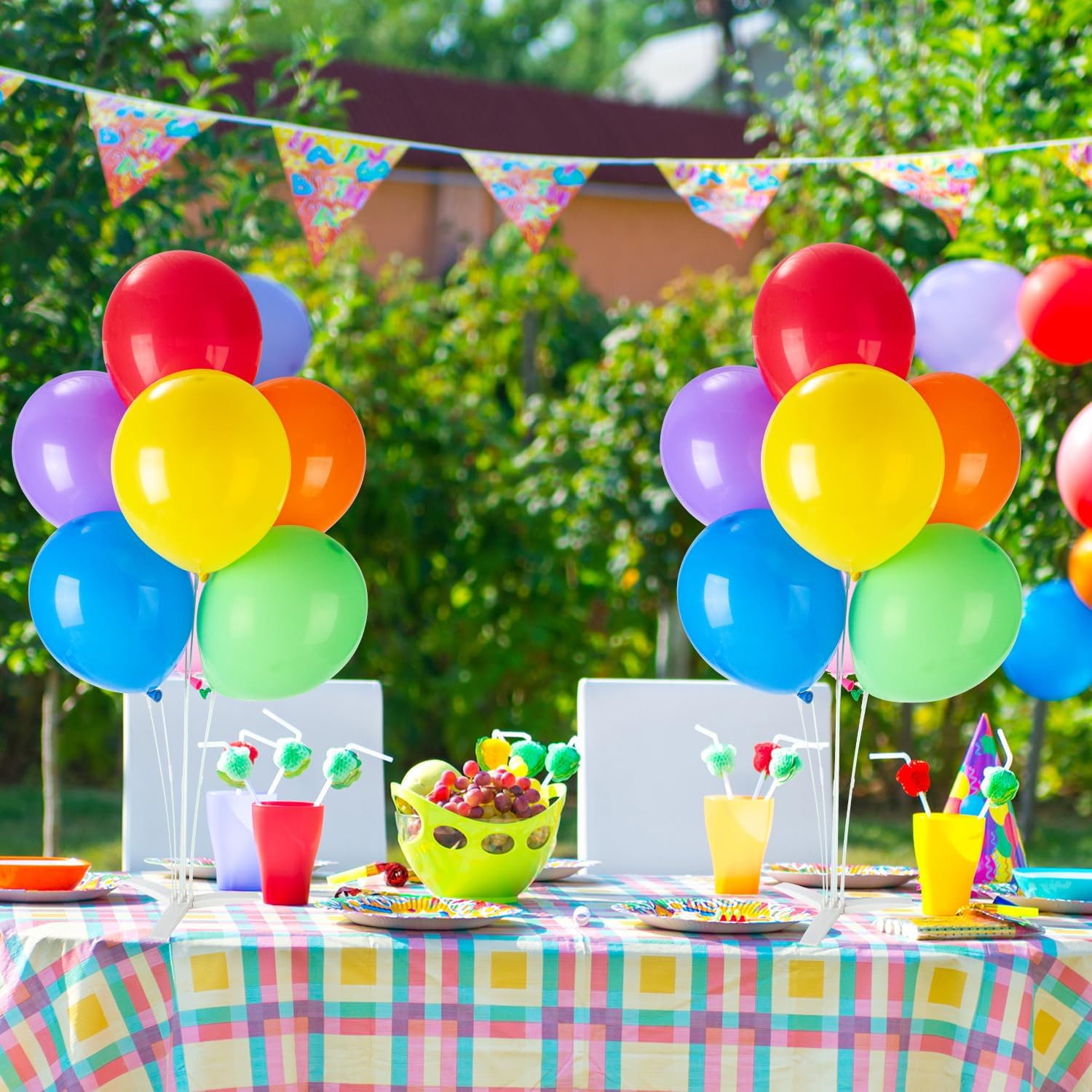 Thumbnail 5 de Tomario Rainbow Balloons 50pcs helium balloon 🎈