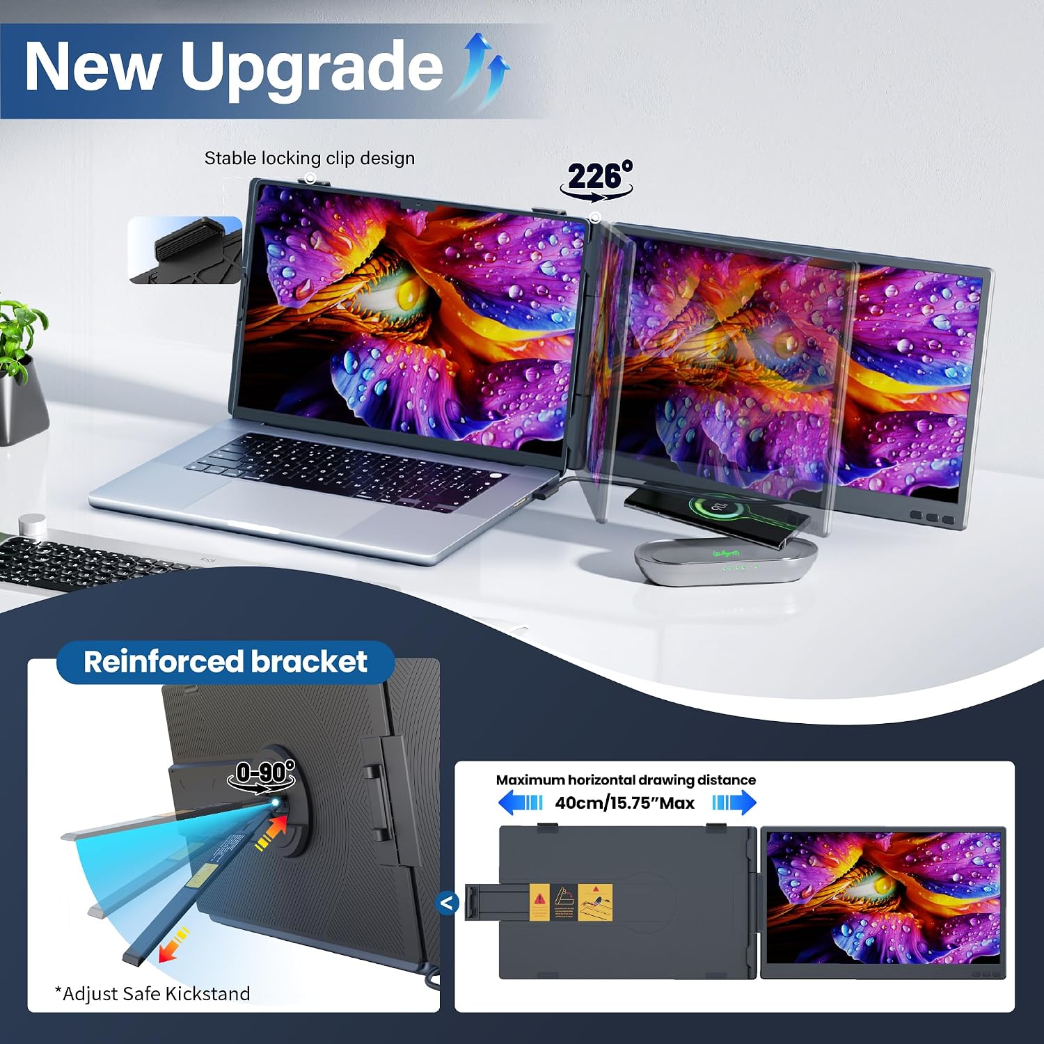 Thumbnail 5 de CIDETTY Laptop Screen Extender 14-inch