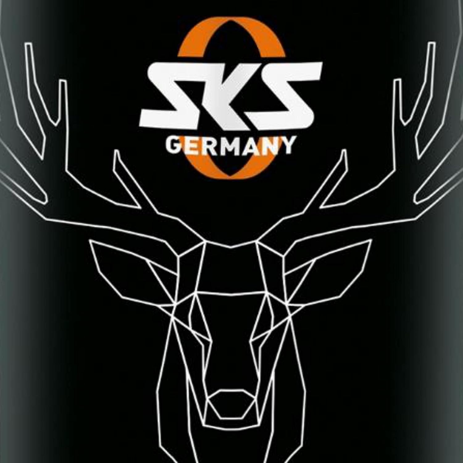 Detalle de SKS Germany Deer Bottle Large 750 ml – Auslaufsichere Fahrradflasche im Hirsch-Design