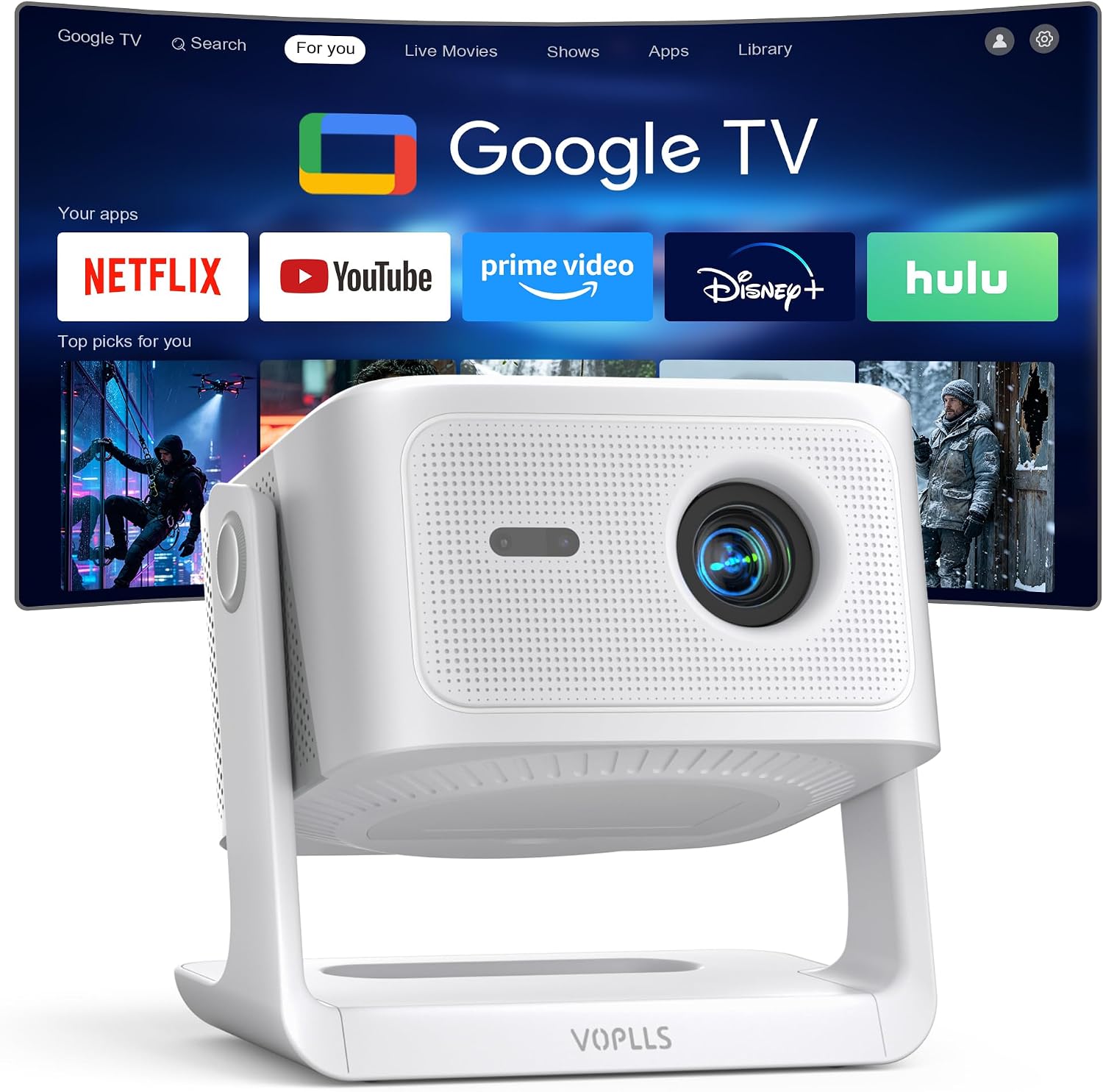 Detalle de VOPLLS 4K projector
