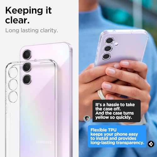 Detalle de Coque Spigen Liquid Crystal pour Samsung Galaxy A55 5G