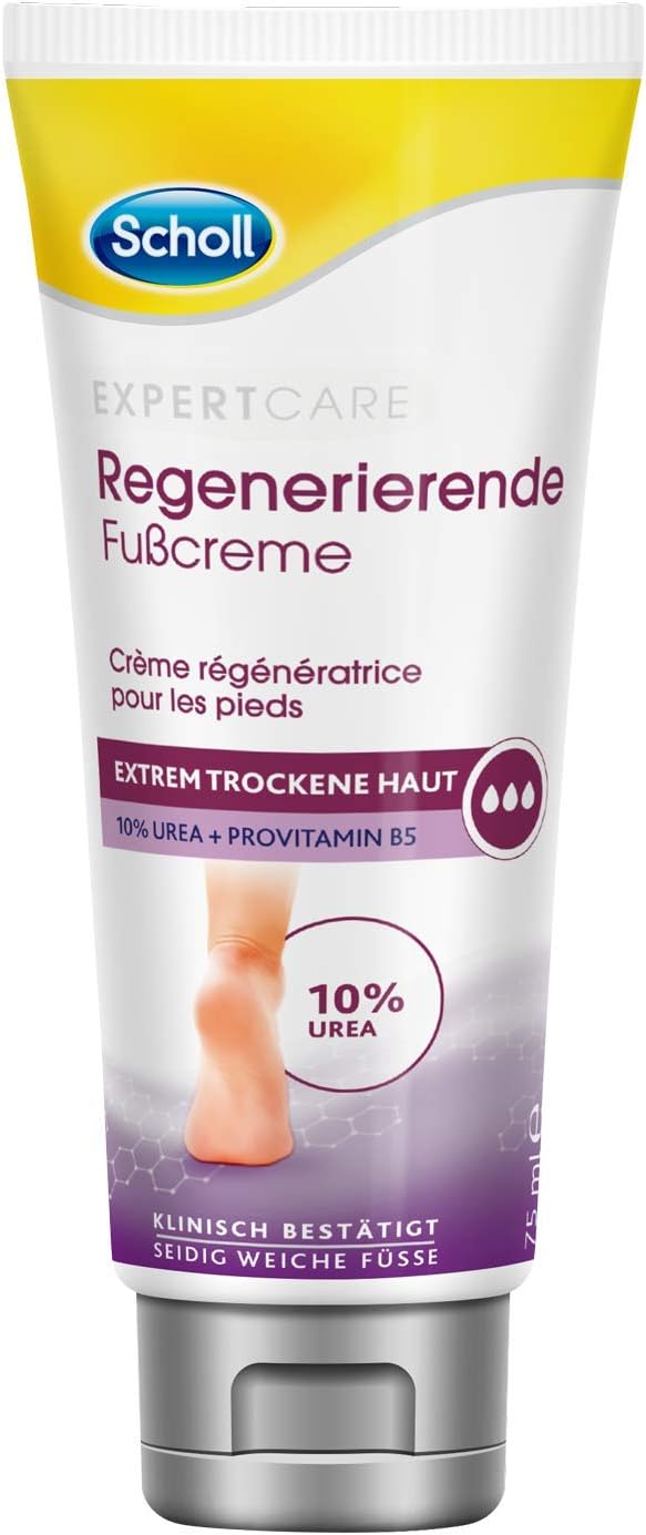 Detalle de Scholl Expertcare Intensive Regenerating Foot Cream, 10% Urea, 75 ml