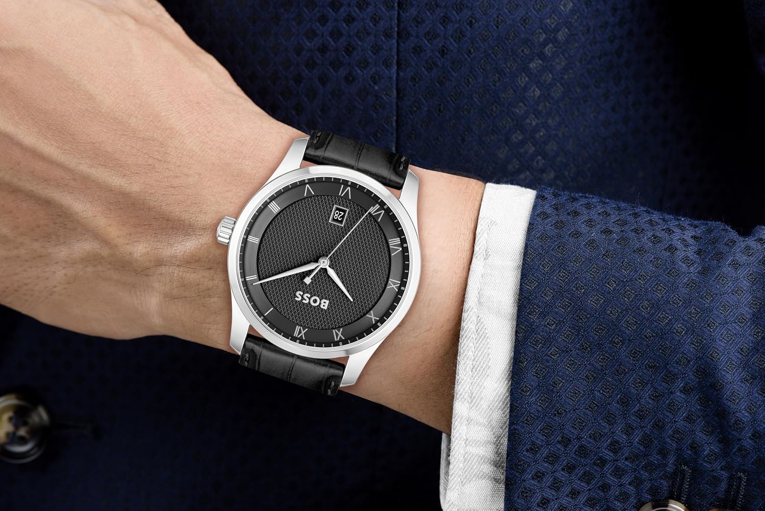 Detalle de BOSS Analogue Quartz Watch for Men PRINCIPLE Collection