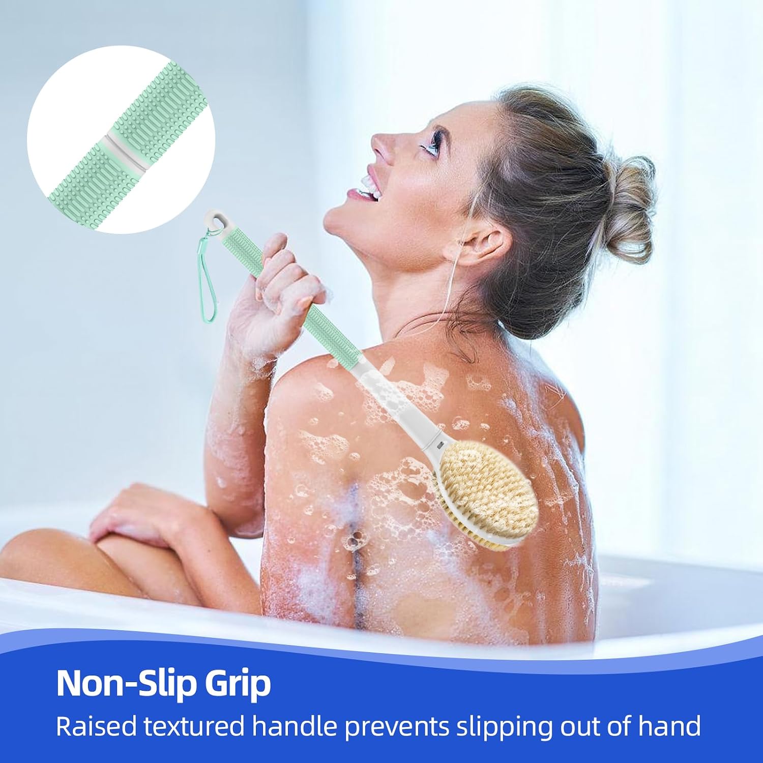 Thumbnail 4 de MOXYOY Back Scrubber 44cm Exfoliating Brush