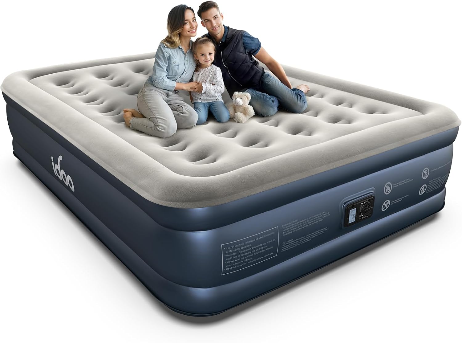 iDOO Queen Air Mattress 18"