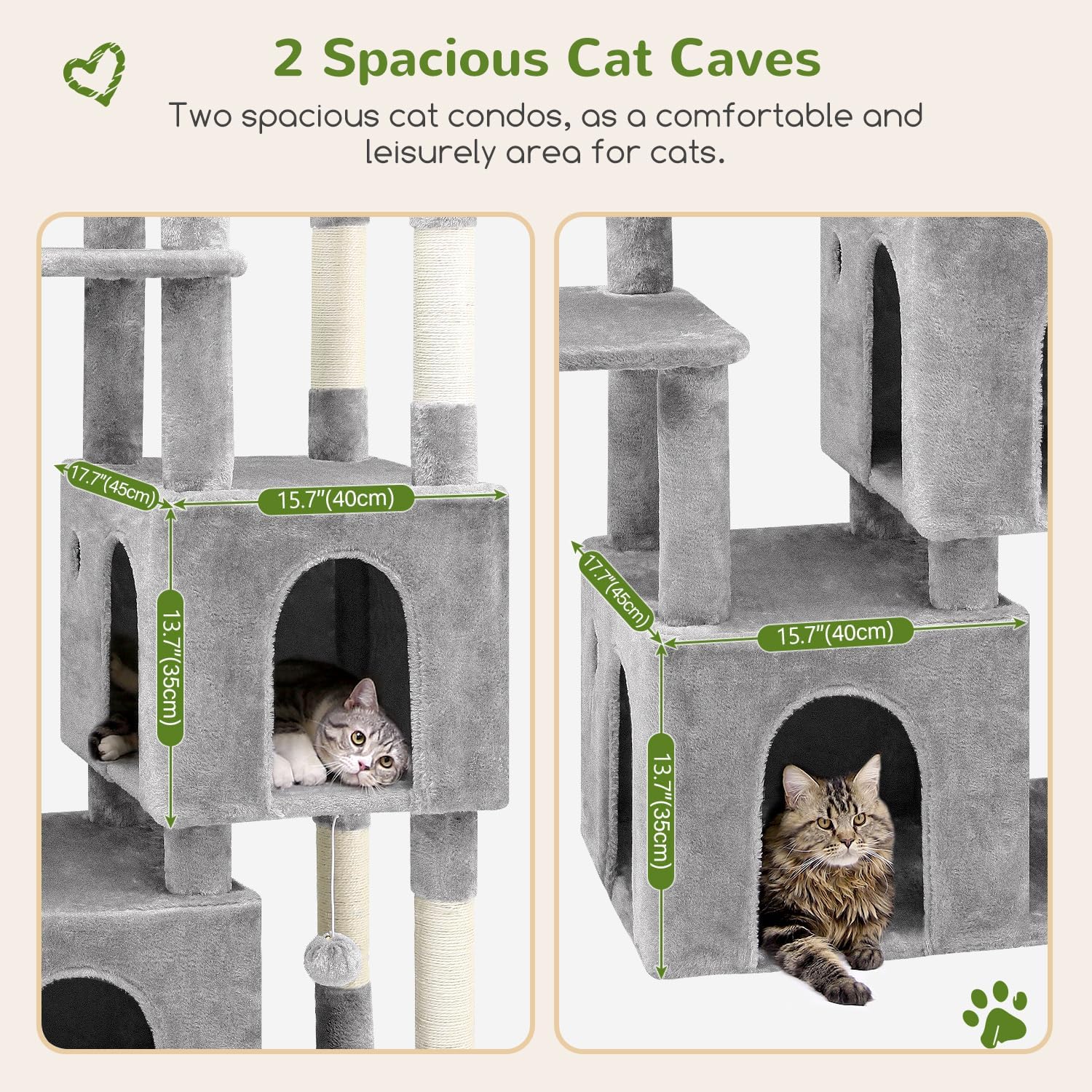 Detalle de Globlazer Cat Tree, 61-Inch