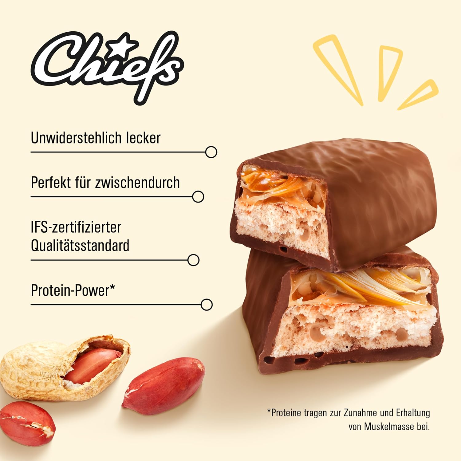 Thumbnail 4 de CHIEFS Soft Protein Riegel 15er Box
