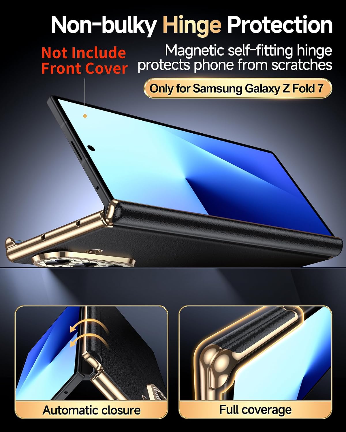 Detalle 2 de LeYi Samsung Galaxy Z Fold 7 case