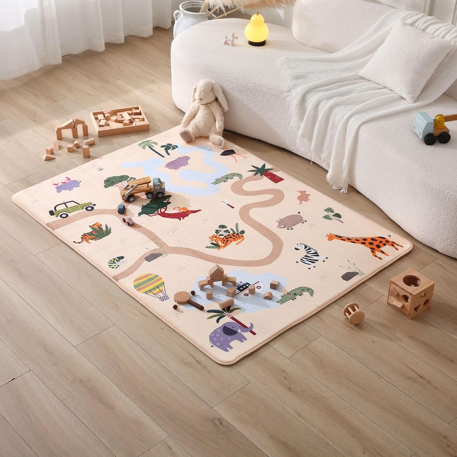 Thumbnail 6 de Wolkenweiche Matte Baby 160x120x1,5 cm – Kinderzimmer-Teppich mit Memory-Schaum und rutschfester Unterseite