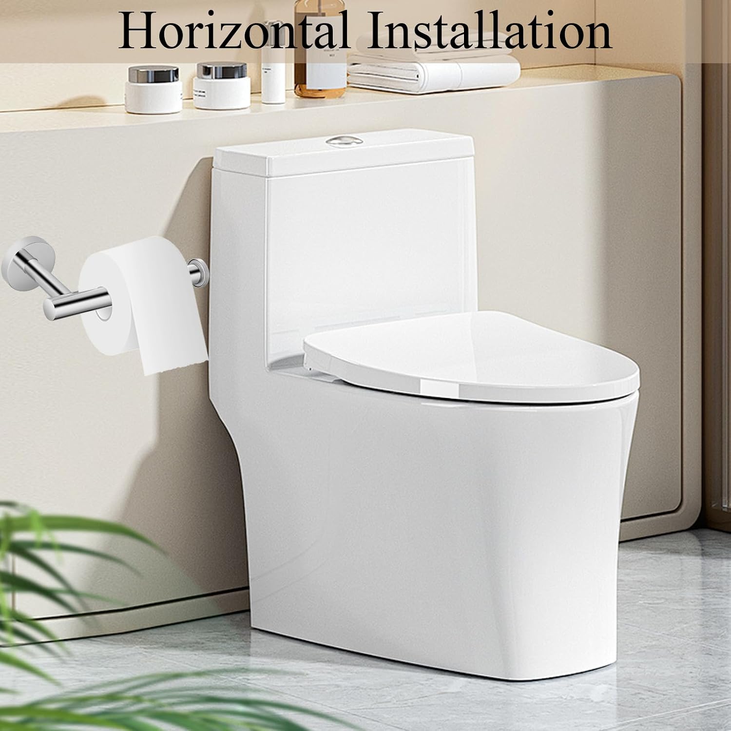 Thumbnail 3 de Premium SUS304 Towel Ring & Toilet Paper Holder