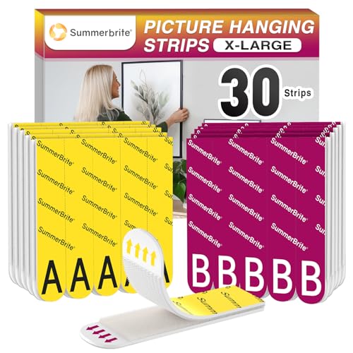 Detalle de Summerbrite Tiras Adhesivas XL 30 unidades 6,8 Kg
