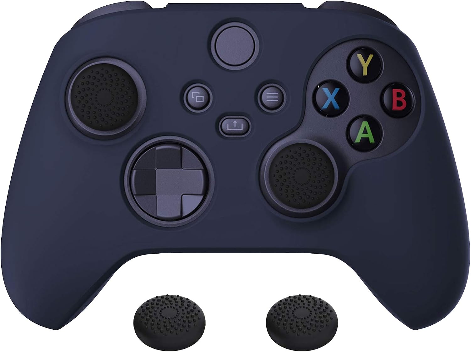 Detalle de playvital Midnight Blue silicone cover for Xbox Series X