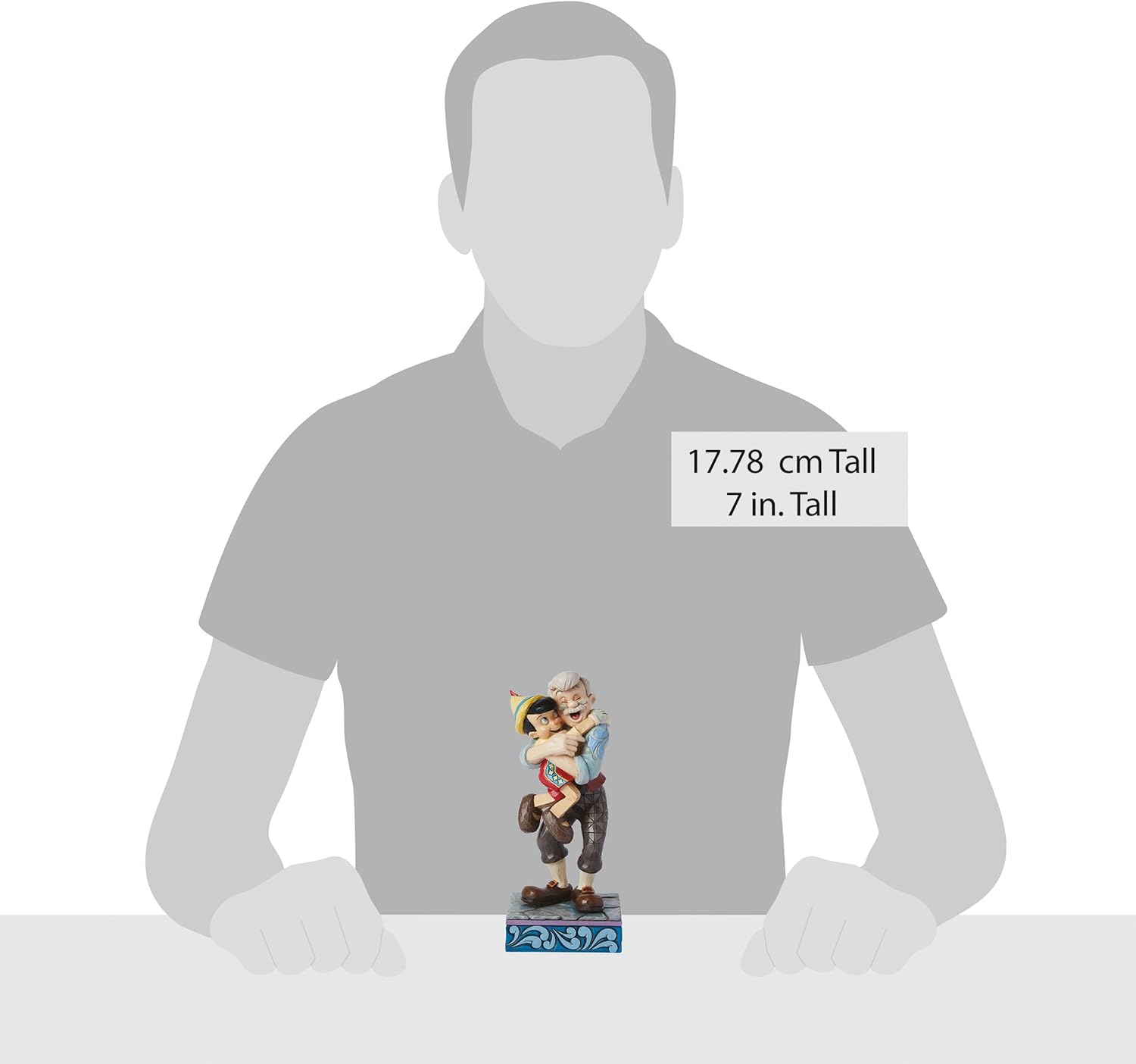 Thumbnail 4 de Figurina Geppetto e Pinocchio – Disney Traditions di Jim Shore