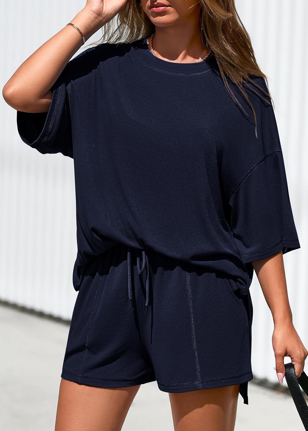 Thumbnail 3 de KIRUNDO 2-Piece Summer Lounge Set for Women: Cozy, Breathable, and Versatile