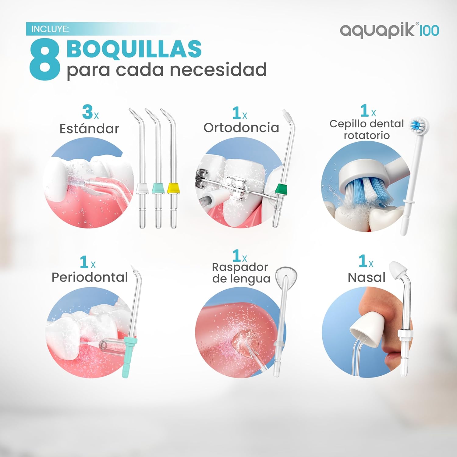 Thumbnail 4 de Boston Tech Aquapik100 600 ml irrigador dental 🌊