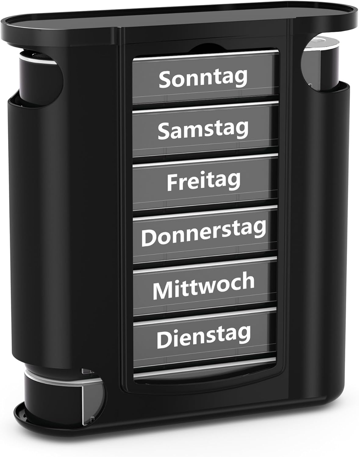 Detalle de Tablettenbox Opret 7 Tage mit 4 Fächern