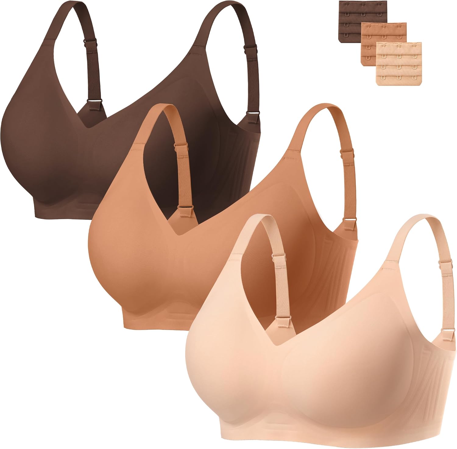 Detalle 2 de habibee Seamless Wireless Bra