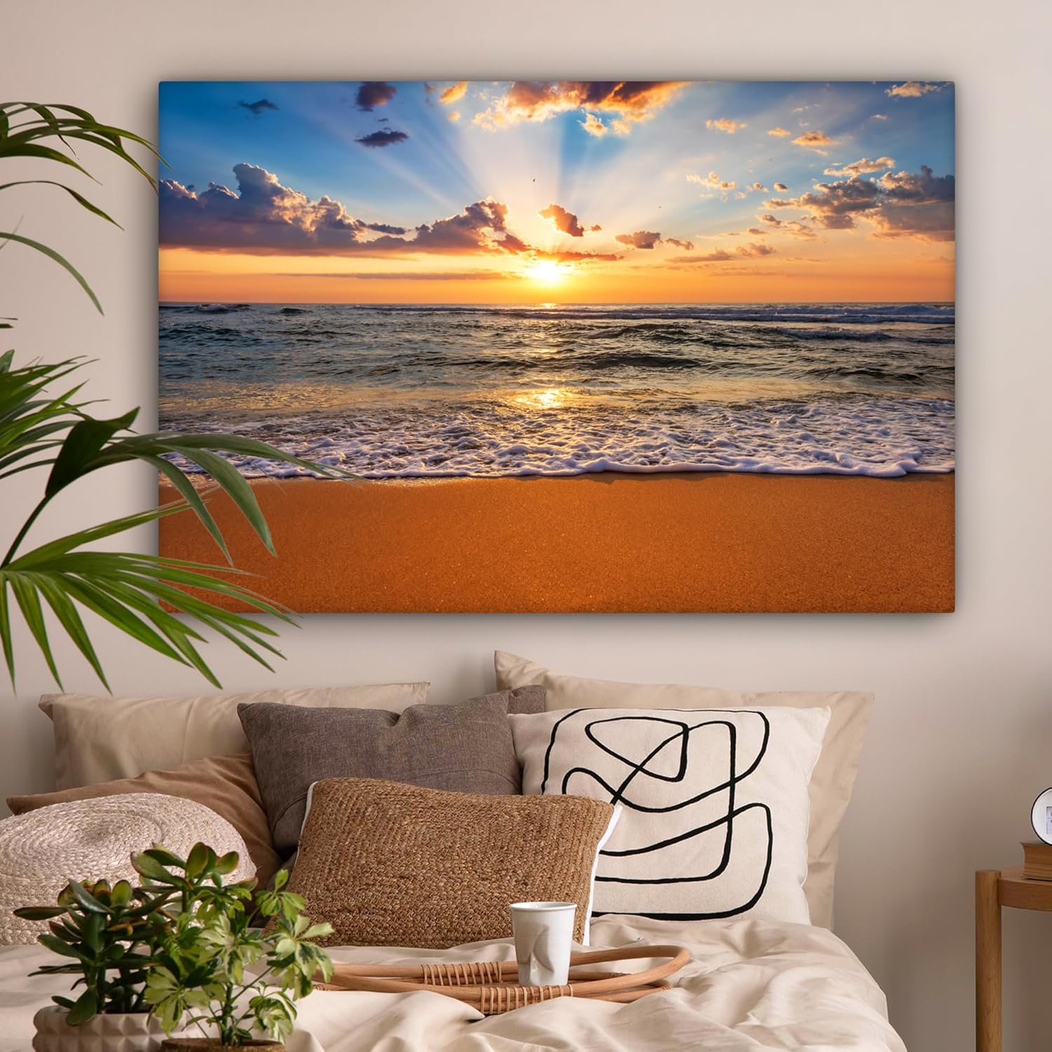 Detalle 2 de MuchoWow Impression sur Toile 120x80 cm